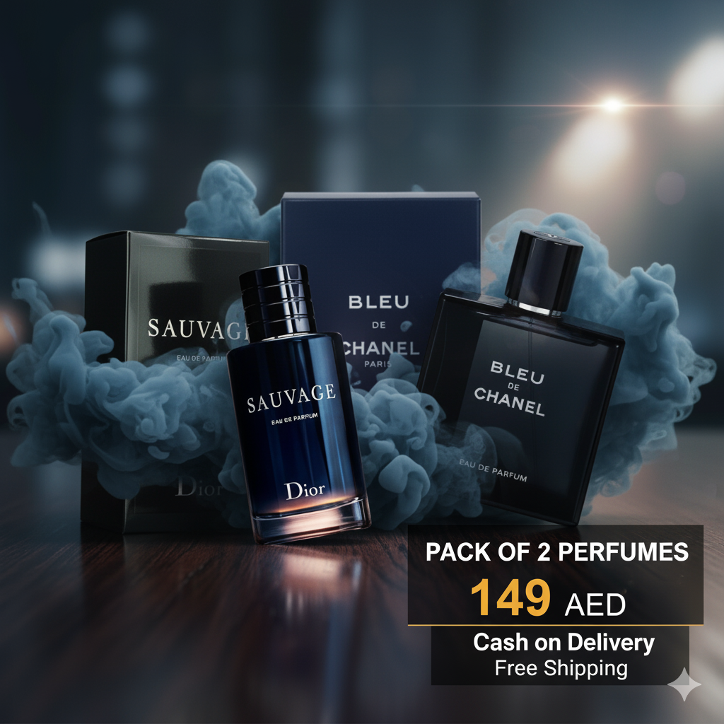 Men Pack of 2 (Blue De Chanel + Dior Sauvage)