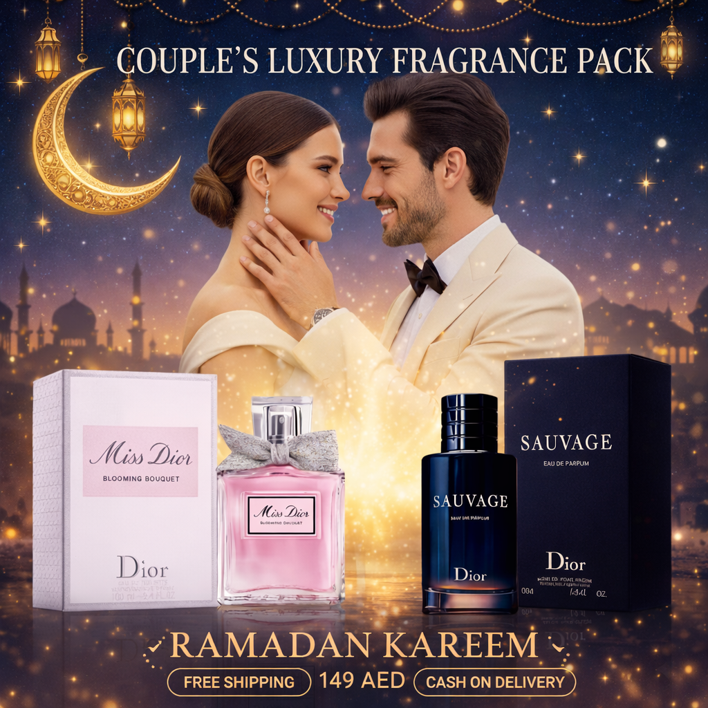 Couple Pack of 2 (Miss Dior + Dior Sauvage)