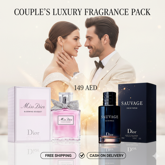 Couple Pack of 2 (Miss Dior + Dior Sauvage)